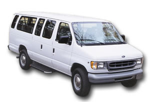 14 Passenger Corporate Aisle Van